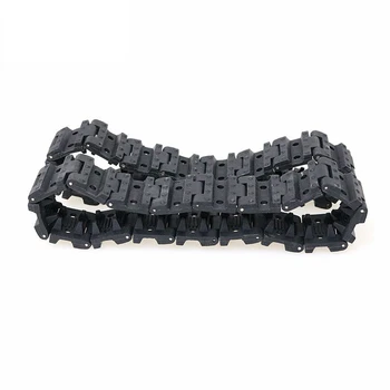 

FBIL-RC Track Track for Robotic Smart Car Model, Chain for Tracked Vehicle Track-Type Remote Control Tank Accessory DIY RC Toy