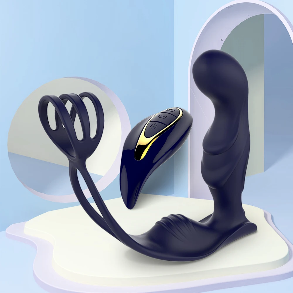 Anal-vibrator Und Prostata-massagegerät Für Männer Mit Hoden-stimulator_voghion.com