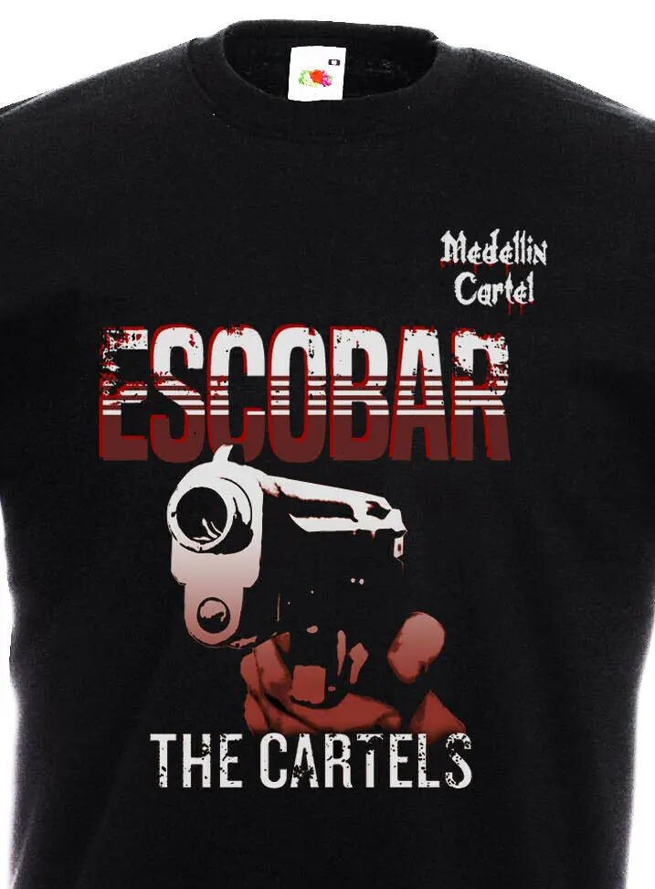Escobar I Cartelli Colombia Medellware Cartel Running T Shirt 2019 Fashion Unisex Tee