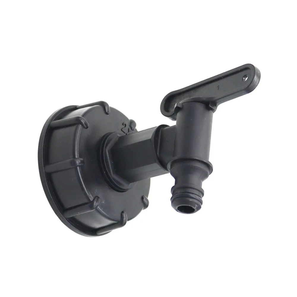 60mm to 3/4" Female Thread IBC Tank Valve Outlet 15mm Interface Garden Irrigation Connection Faucet 1000L IBC Tank Fittings 2Pcs