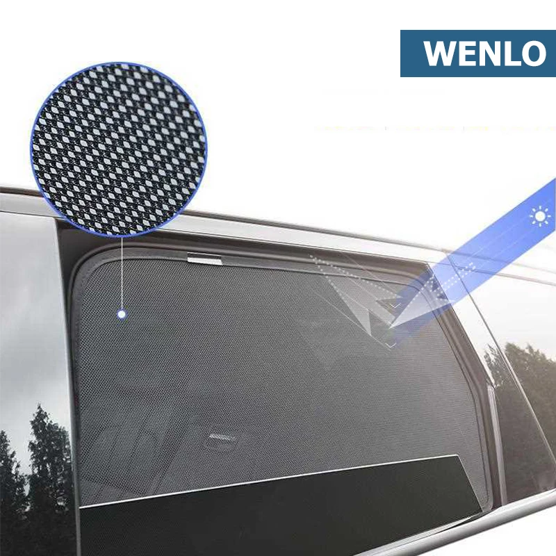 WENLO для Hyundai Elantra Celesta SANTA FE Verna i30 i40 LAFESTA KONA магнитные Автомобильные Боковые