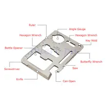 Швейцарский нож карта многофункциональный инструмент карта универсальный jiu sheng ka кемпинг инструмент отправить держатель для карт
