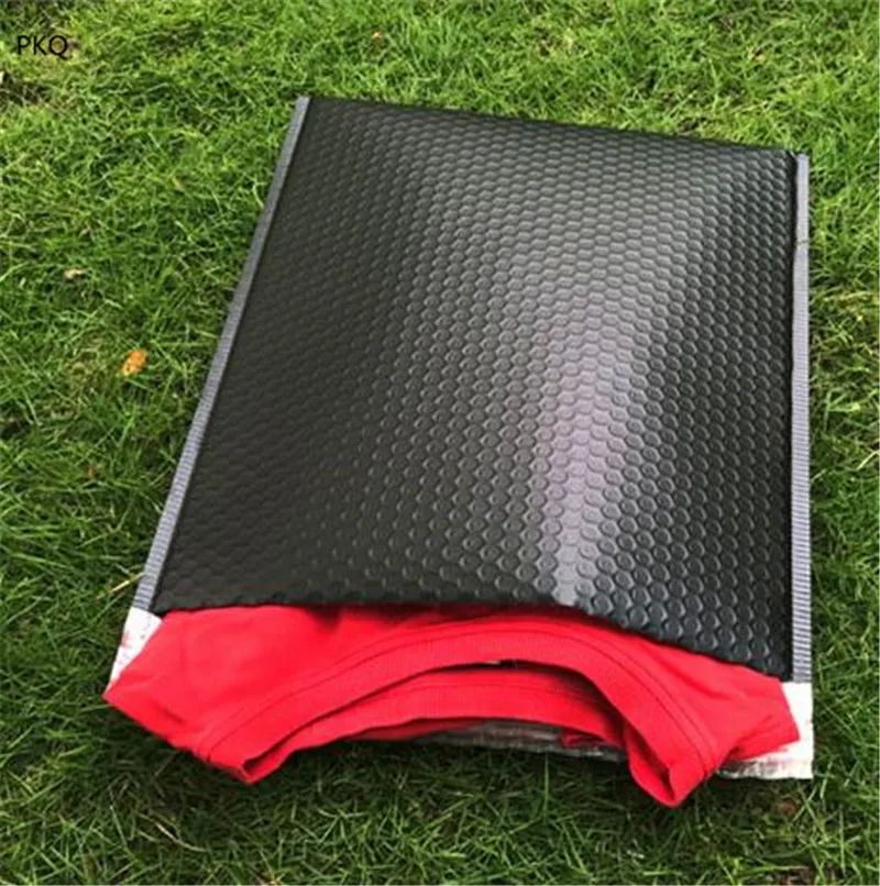 

20Pcs Matte Black Bubble Envelopes Bags Mailers Padded Shipping Envelope With Bubble Shockproof Mailing Bag 28x38cm