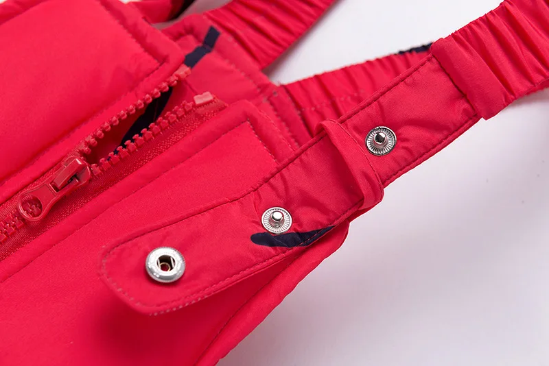 Зимние теплые комплекты одежды для маленьких мальчиков детские лыжные костюмы Детская Верхняя одежда Детские Пуховые Пальто Куртки+ брюки/комбинезон