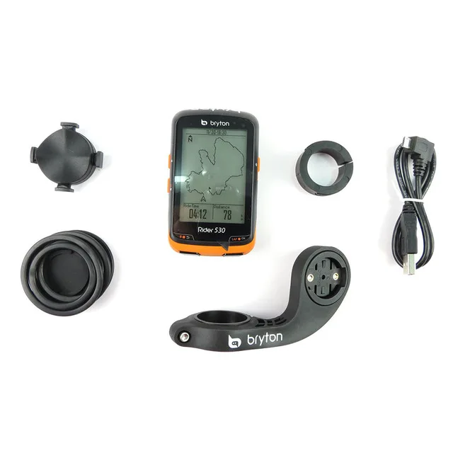1 Bryton Rider 530T gps велосипедный компьютер для велоспорта и удлинитель ANT+ speed Cadence двойной датчик пульсометр R530 - Цвет: 1