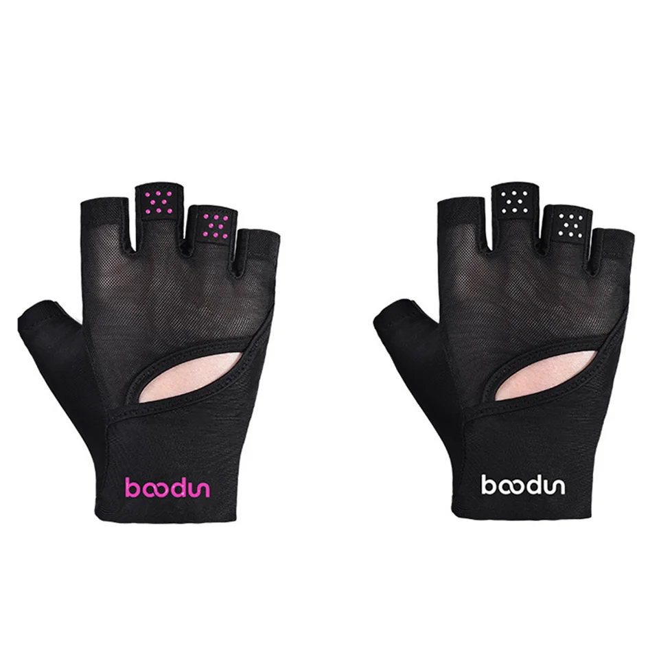 Boodun эластичные перчатки для тренажерного зала, фитнеса, гантели, Кроссфит, для велоспорта, для тяжелой атлетики, бодибилдинга, дышащие, противоскользящие спортивные перчатки