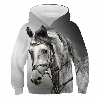 

The latest autumn newest lion king children's sweater suitable for 3D printing boys and girls hooded sweater casual sweater