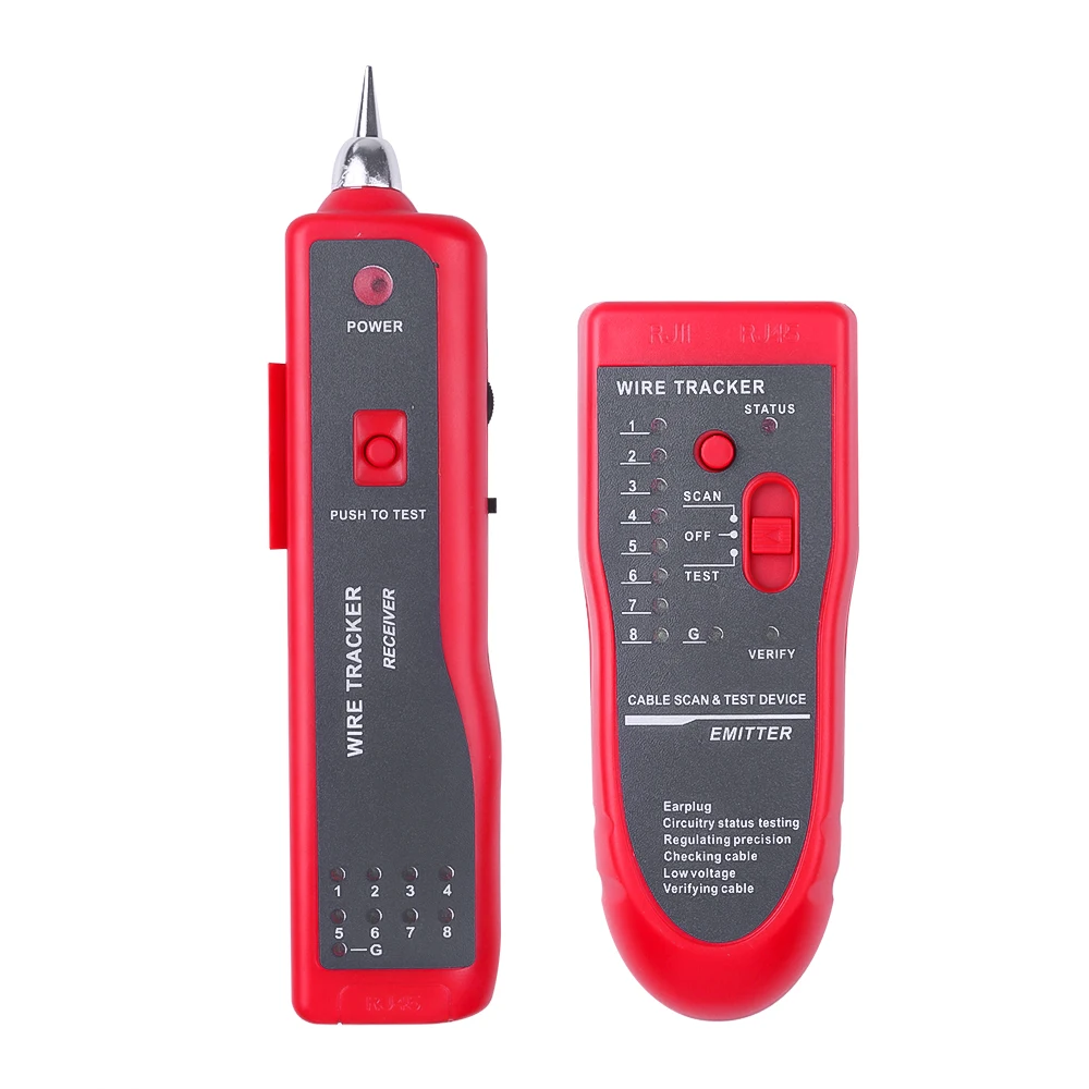 Network Detector Line Finder Kebidumei testador cat5