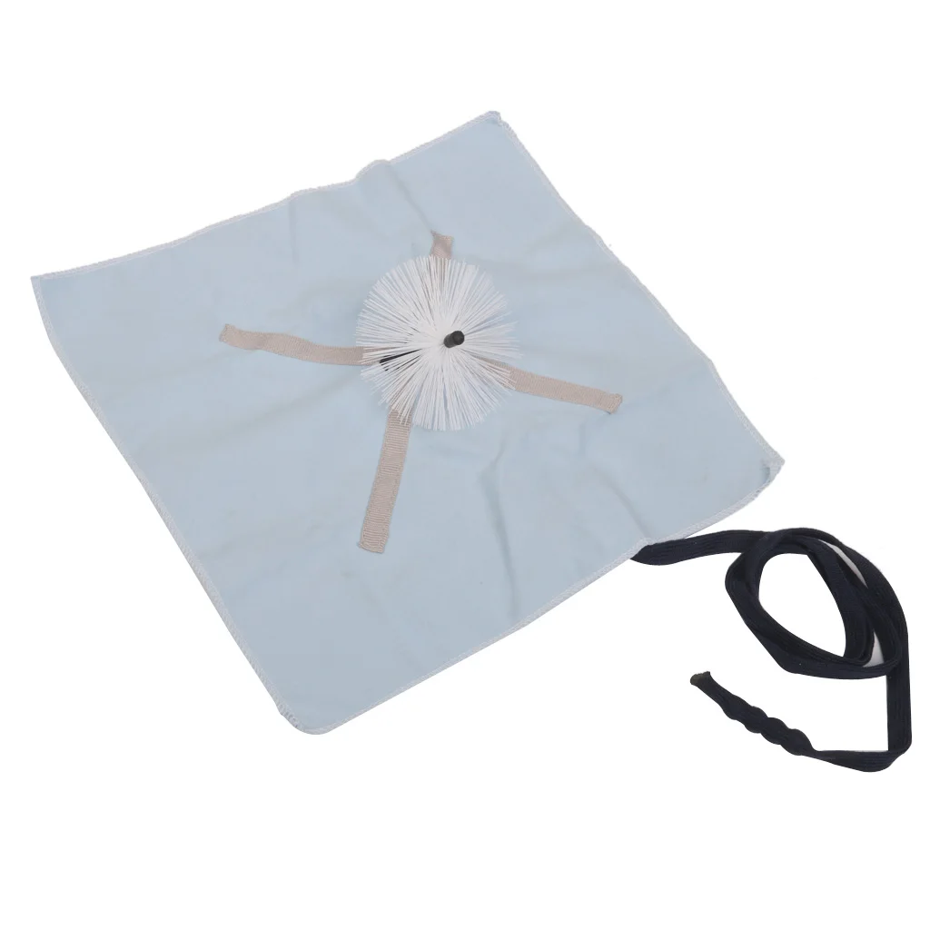 2x Alto Tenor Saxophone Pull Through Cleaner Swab Cloth Brush Sax Maintenance