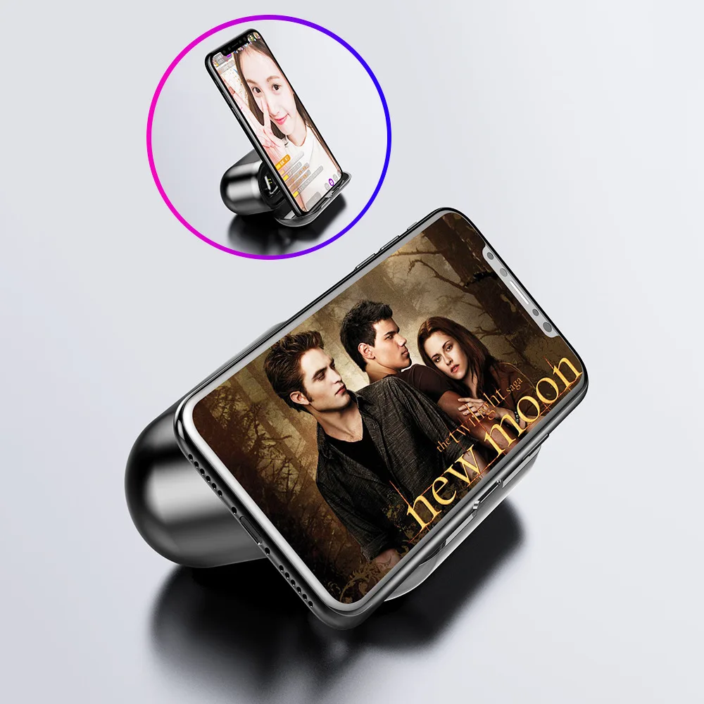 Wireless Earphone Bluetooth 5 0 TWS Headset With Mic 2000mAh Power Bank for iPhone Huawei Samsung F9 Waterproof Wireless Earbuds