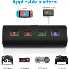 Bluetooth Usb преобразователь для переключателя rend преобразователь Bluetooth Cube Ngc/Wiiu/Nes аудио передатчик адаптер с низкой задержкой