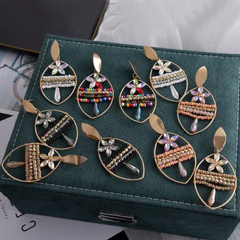 

30 Pairs/lot fashion women earrings lot top quality jewelry earrings wholesale 201103-68