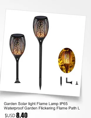 Solar Light Outdoor Garden lamp Punch free waterproof solar wall light Garden courtyard decoration