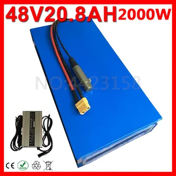 

48V 20AH Lithium Battery 48V 10AH 13AH 15AH 18AH 20AH Electric Bicycle Battery 48V 1000W 750W 500W Li-ion Ebike Battery Pack