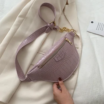 

Fashion and Personality Textured Crocodile Pattern Shoulder Bag Female 2020 Summer New Style Simple Versatile Chain Wallet Breas