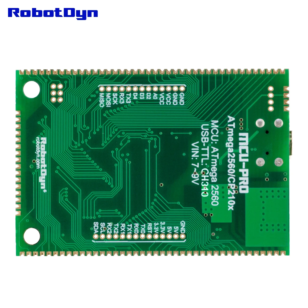 MCU-PRO Mega 2560 CH340C/ATmega2560-16AU, USB ch340c-кастельный шаг 0,0" совместимый для Arduino Mega 2560 DIY