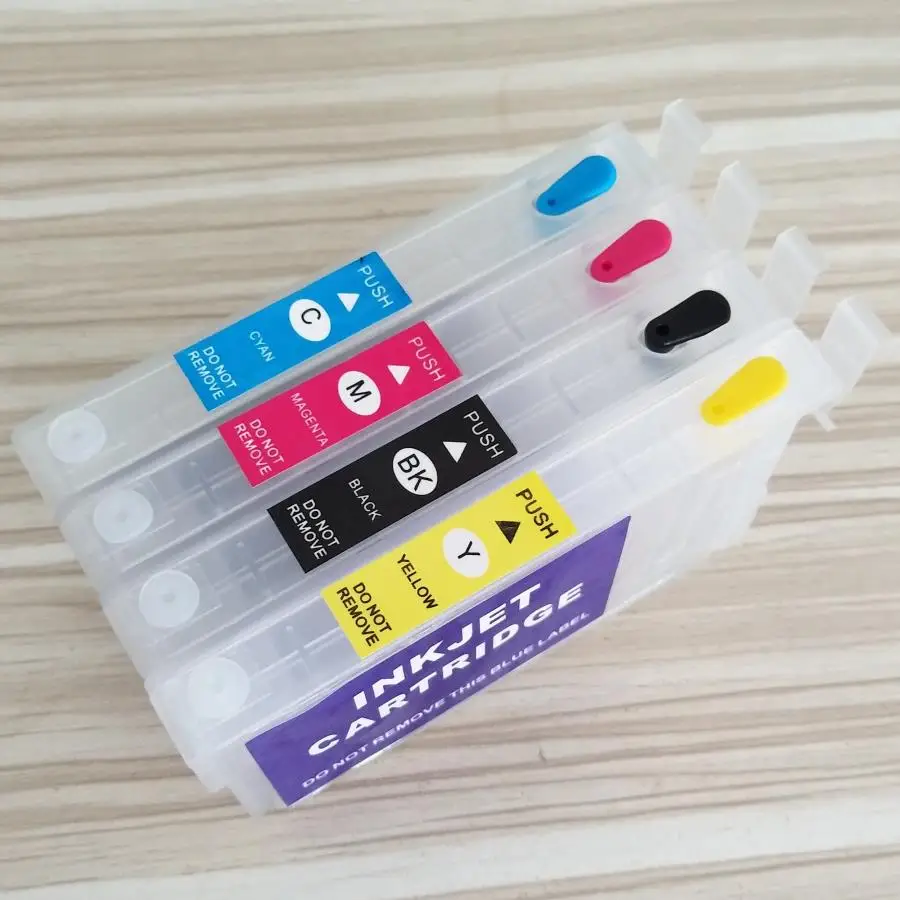 

T802XL refillable ink cartridges for WorkForce Pro WF-4720 WF-4730 WF-4740 WF-4734 WF-4020 WF-4030 WF-4040 ,no chips