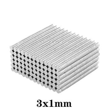 

100~5000PCS 3x1 Mini Small Round Magnets 3mm*1mm Neodymium Magnet Dia 3x1mm Permanent NdFeB Super Strong Powerful Magnets 3*1 mm
