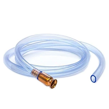

180mm Transparent Easy Clean Siphon Tube Self Priming Hose Household Supplies Practical Anti Static PVC Gas Fuel Safety Pipe