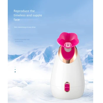 

Facial Steamer-Nano Ionic Warm Mist Face Spa Humidifier for Women Moisturizing Cleansing Pores Blackheads EU Plug