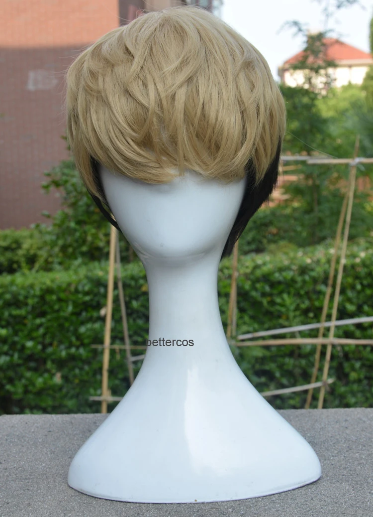 Парик для косплея Killing Stalking SangWoo термостойкие синтетические волосы с короткими