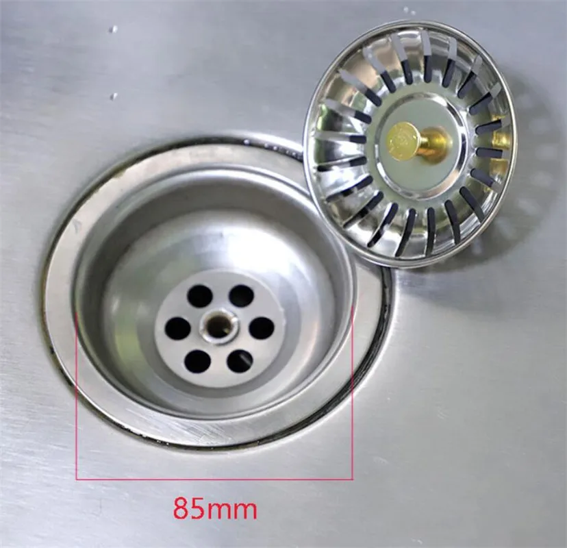 Sink Filter Kitchen Sink Filter Sink Strainer Kitchen Sink Strainer New Kitchen Sink Strainer Stopper Cover Stainless Steel Bathroom Basin Hair Catcher Trap Floor Waste Plug Sink Filtrer