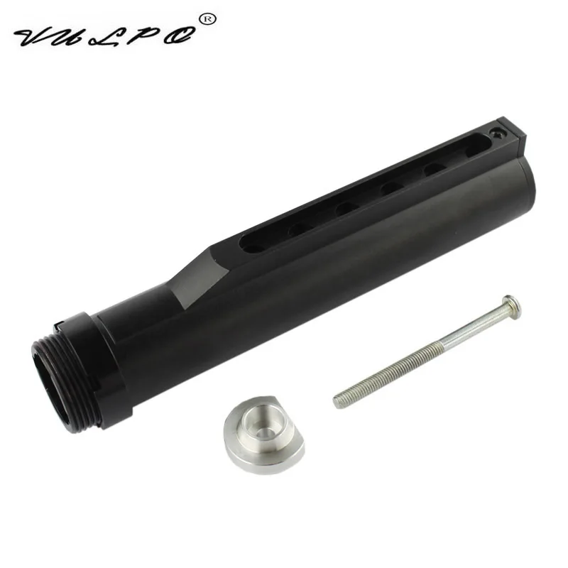 Stock Pipe VULPO Тактический 6 позиций трубы AR складной запас адаптер для M4 M16 Серии страйкбол AEG GBB - Цвет: Stock Pipe