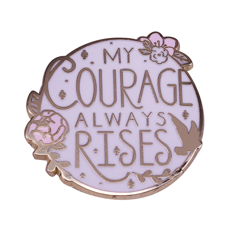 

Pride and Prejudice courage quotes badge literary bookworm decor