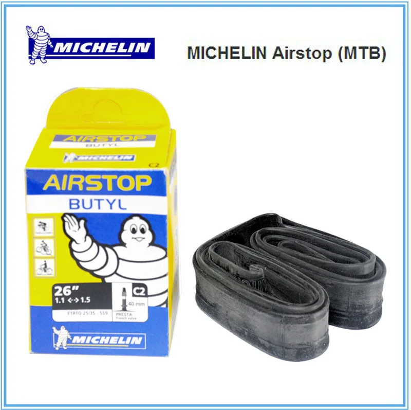 

Michelin Bicycle Inner Tube airstop Beauty Mouth Method Mouth 26*1.1-1. 5 Michelin Mountain Bike Inner Tube