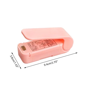 

1PCS Household Mini Portable Hand Press Plastic Bag Snack Sealing Machine X7XA