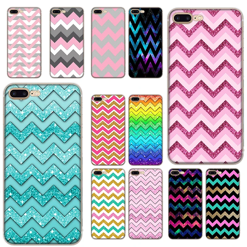 Мобильный телефон чехол Tpu для iPhone X XS Max XR 6 6S 7 8 Plus 5 5S SE жесткий с волнистыми