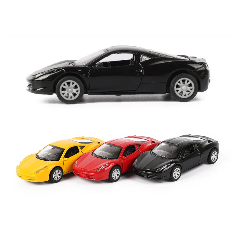 Hot Sales Alloy Warrior Ferrari Car Mold Cake Bakery Decoration CHILDREN'S Toy Sports Car Model