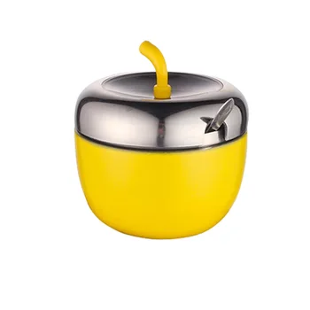 

Stainless Steel Spice Jar Sugar Pepper Container Box Set Salt Tins Storage Storage Spoon