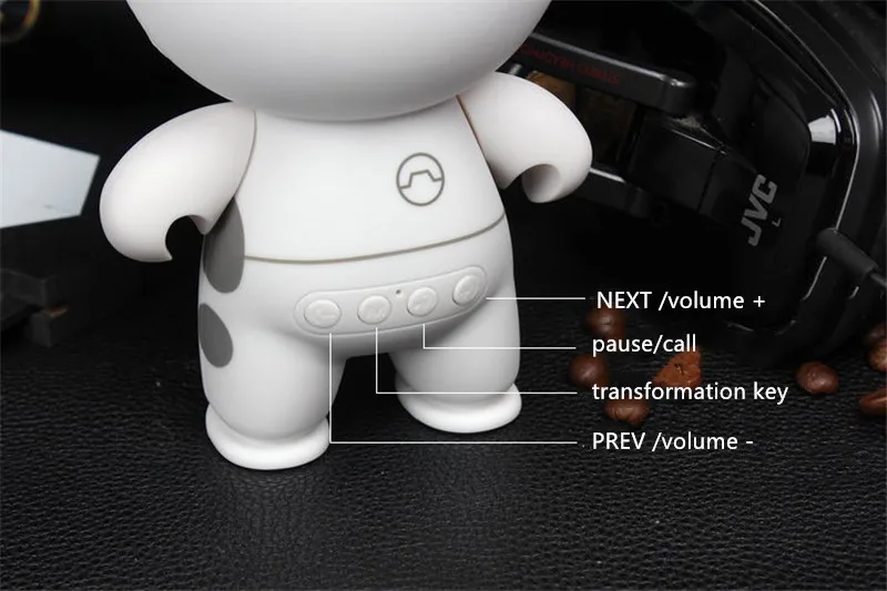 Baymax кукла беспроводной мини Bluetooth динамик мультяшная кукла компьютерные колонки карта сабвуфер Caixa De Som Altavoces Hoparlor F4024A