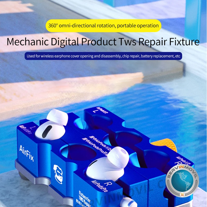 

Mechanic AirFix Earphone Repair Fixture For AirPods 1/2 Shell Universal Headset Repair Holder Clamp Alignment Fixing Mold