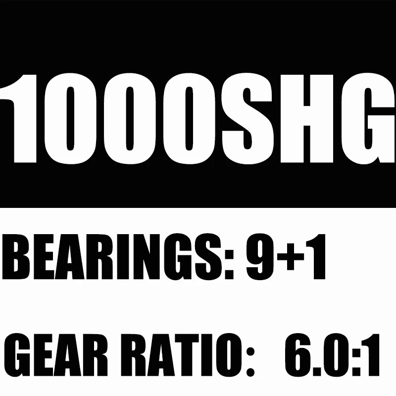 Shimano CARDIFF CI4+ 1000S 1000SHG C3000MHG 5,0/6,0 холодный LUMINIUM катушка Водонепроницаемый Драг соленой воды рыболовные катушки - Цвет: 1000SHG