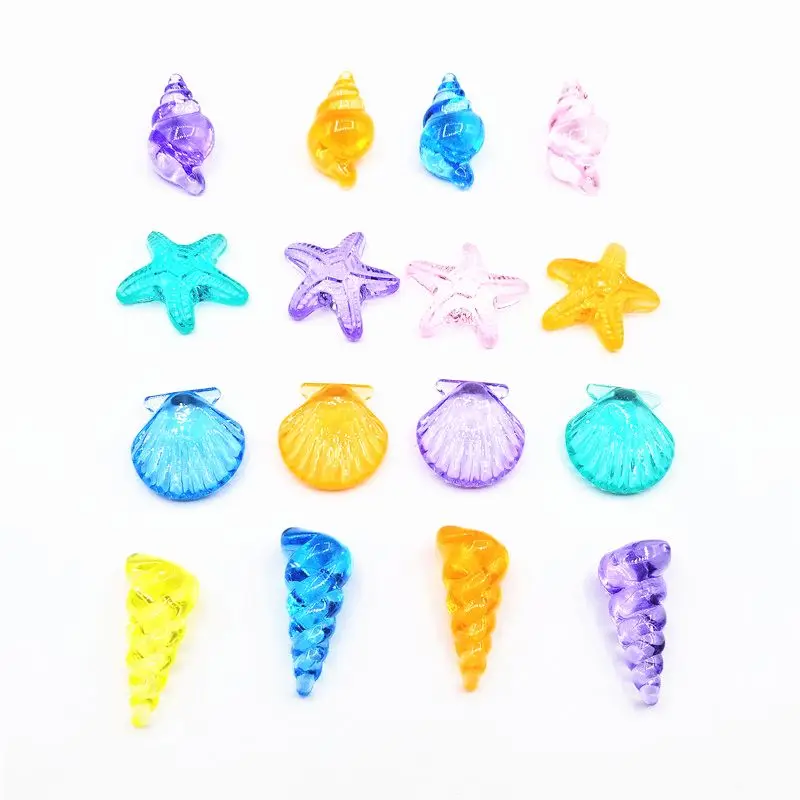 Animal Car Fruit Acrylic Beads Classroom Reward Party Bag Filler Kids Room Fish Tank Decoration