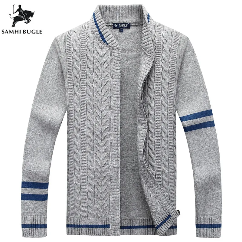 Mens Sweaters for 2019 Autumn Winter Men's Cardigans Sweaters Casual Clothes For Men Zipper Pull Homme Warm Knitwear Sweater Mens Sweaters for 2019 Autumn Winter Men's Cardigans Sweaters Casual Clothes For Men Zipper Pull Homme Warm Knitwear Sweater