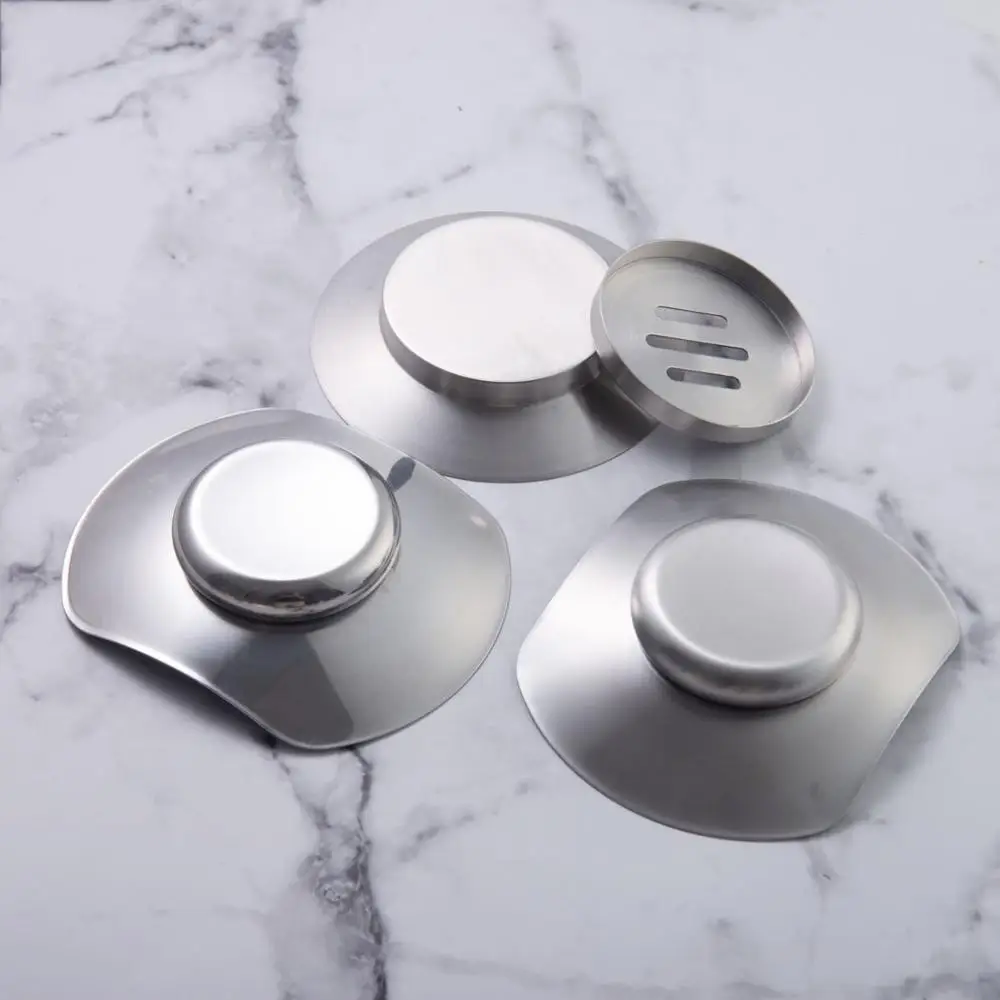 Нержавеющая сталь мыльница душ большой глубокая посуда контейнер для хранения для ванной комнаты декор серебро