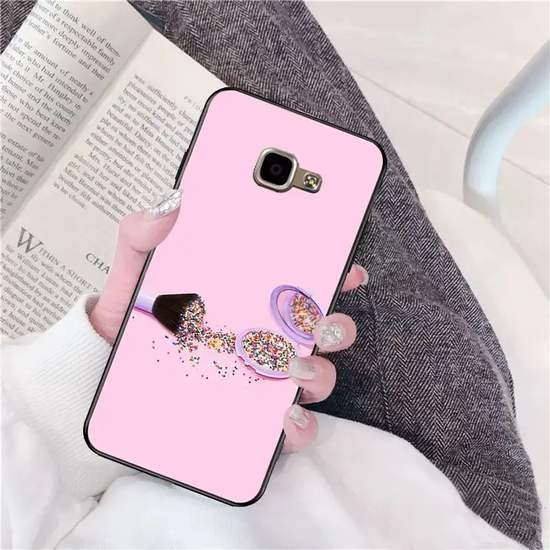 Girl love makeup brush