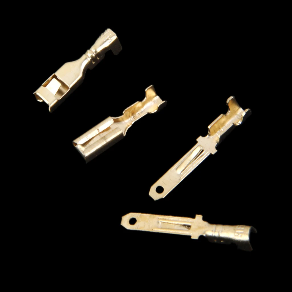 2 Way-T Pin Electrical Wiring Multi-Connector 2.8mm Terminals Motorcycle Car