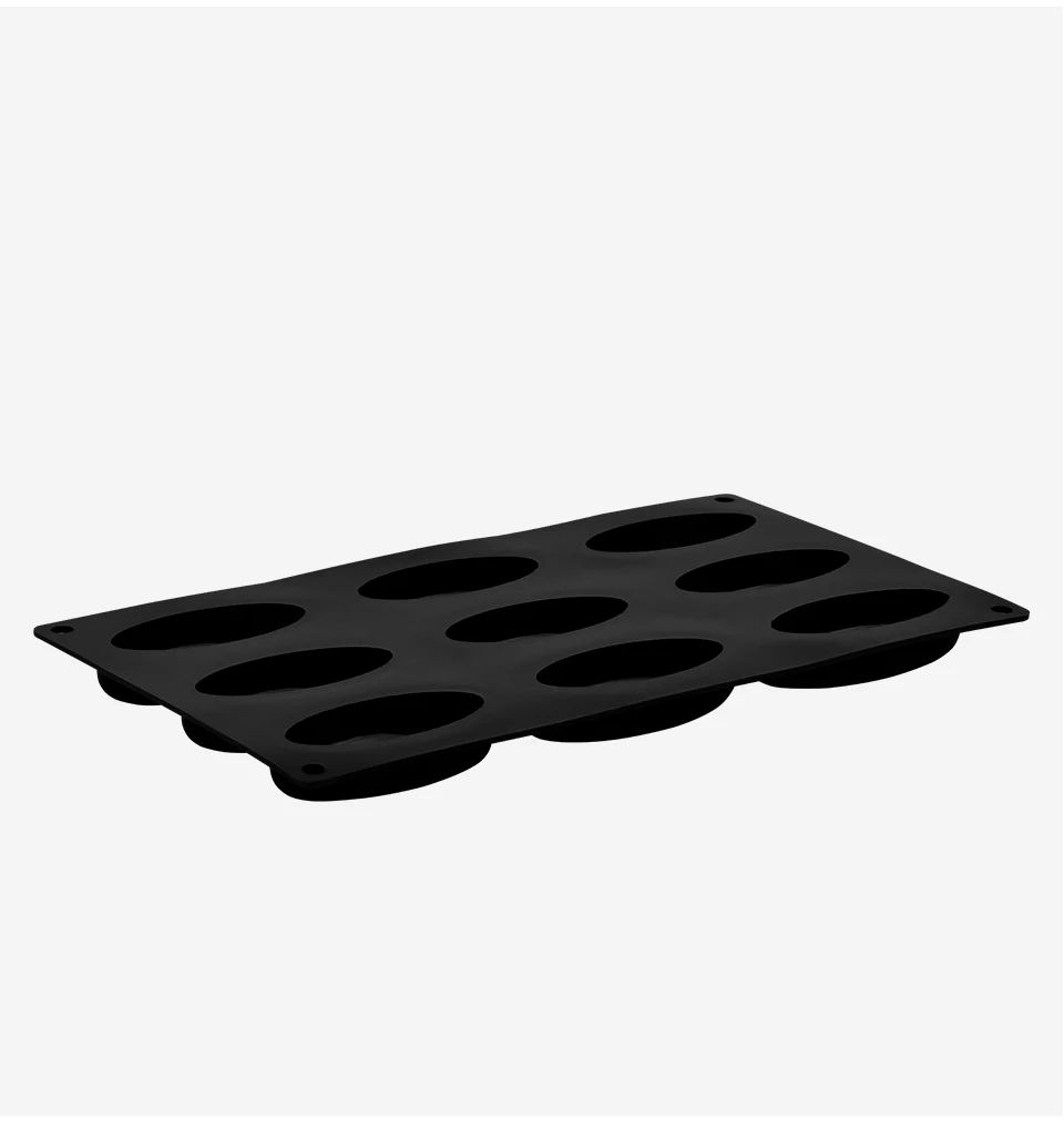 FUNBAKY 9 полости DIY силиконовая форма для мыла для изготовления мыла 3D овальное мыло ручной работы Формы Ремесло