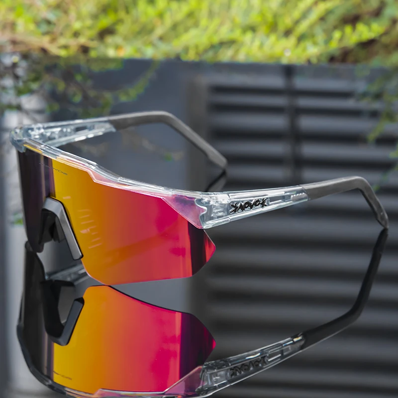 Radfahren Brille Sportfischen UV400 Sonnenbrille Brille mit Fall 