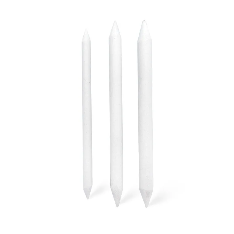 3/6pcs Blending Smudge Sketch Paper Stump Stick Set Double Head Durable White Art Charcoal Sketch Drawing Tool Art Supplies