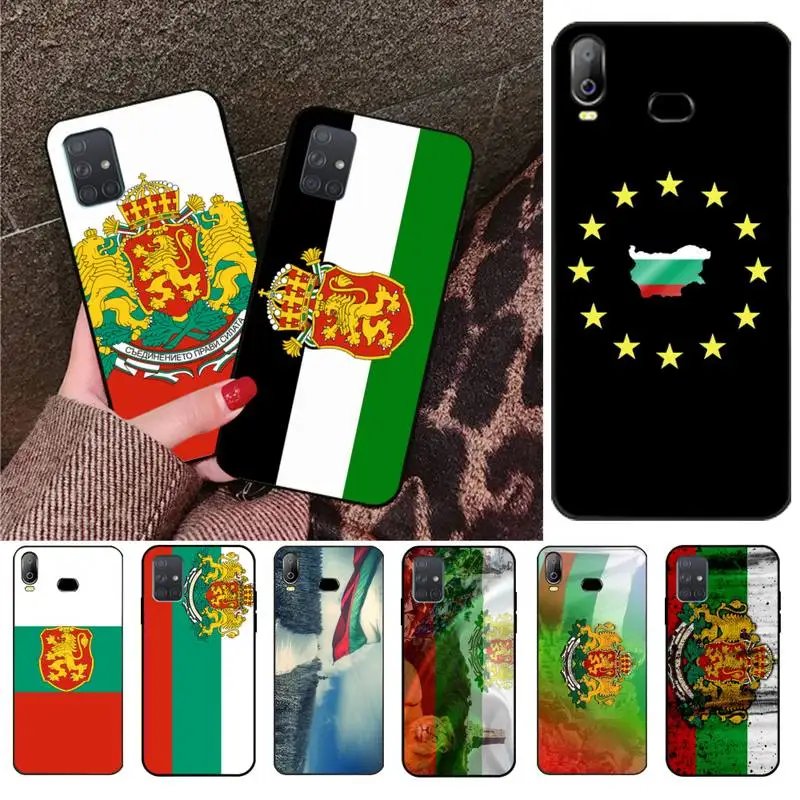 KPUSAGRT болгарский Национальный флаг чехол для телефона Корпус Samsung Galaxy A21S A01 A11 A31 A81