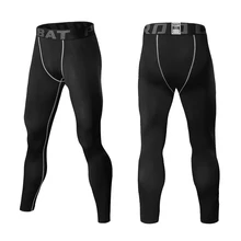 Running Tights Men Jogger Bodybuilding Sports Leggings Quick Dry Breathable Trousers Gym Training Man Pants Skinny Leggins