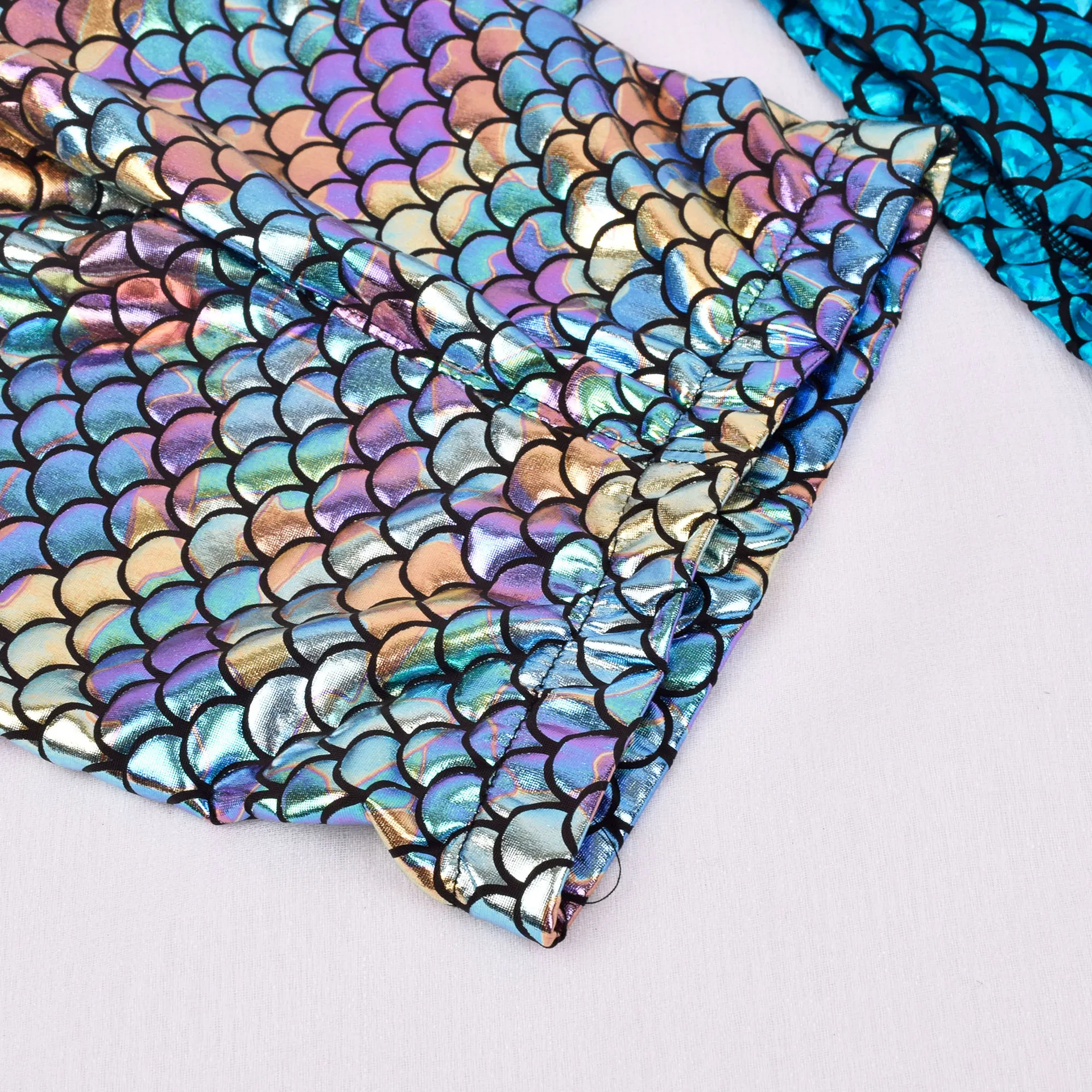 Fish Scale Leggings Girl Pants Soft Elastic Kids Leggings Mermaid Girls Skinny Pants Trouser Children Trousers Summer Clothes girls pants kids pants girls trousers