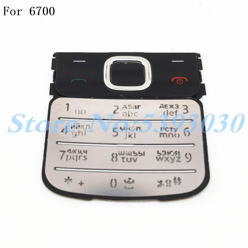 Для Nokia 6700 6700C классический корпус клавиатура мобильный телефон замена