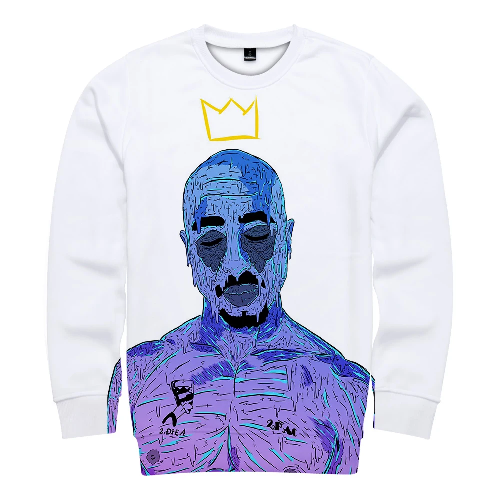 Tupac 2pac мужские/женские толстовки разных цветов белый Kpop зимняя уличная Толстовка