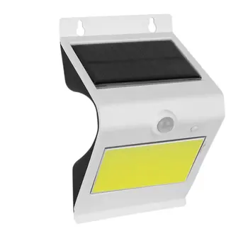 

L80 PIR body sensor light Solar COB High Brightness Pir Human Body Motion Sensor Lamp for Wall Parking Corridors Bedroom